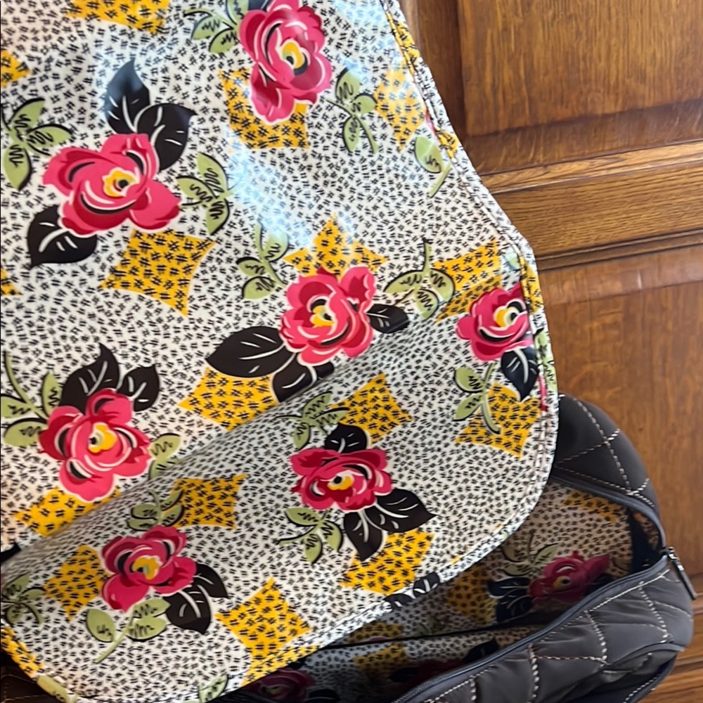 Gorgeous Vera Bradley Baby Bag expresso Black Quilted - Picture 3 of 6